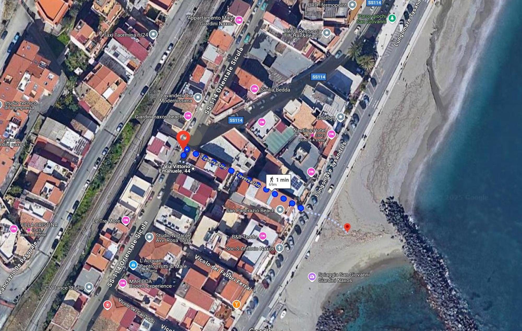 I Barcaioli Bed & Breakfast Giardini Naxos Dış mekan fotoğraf